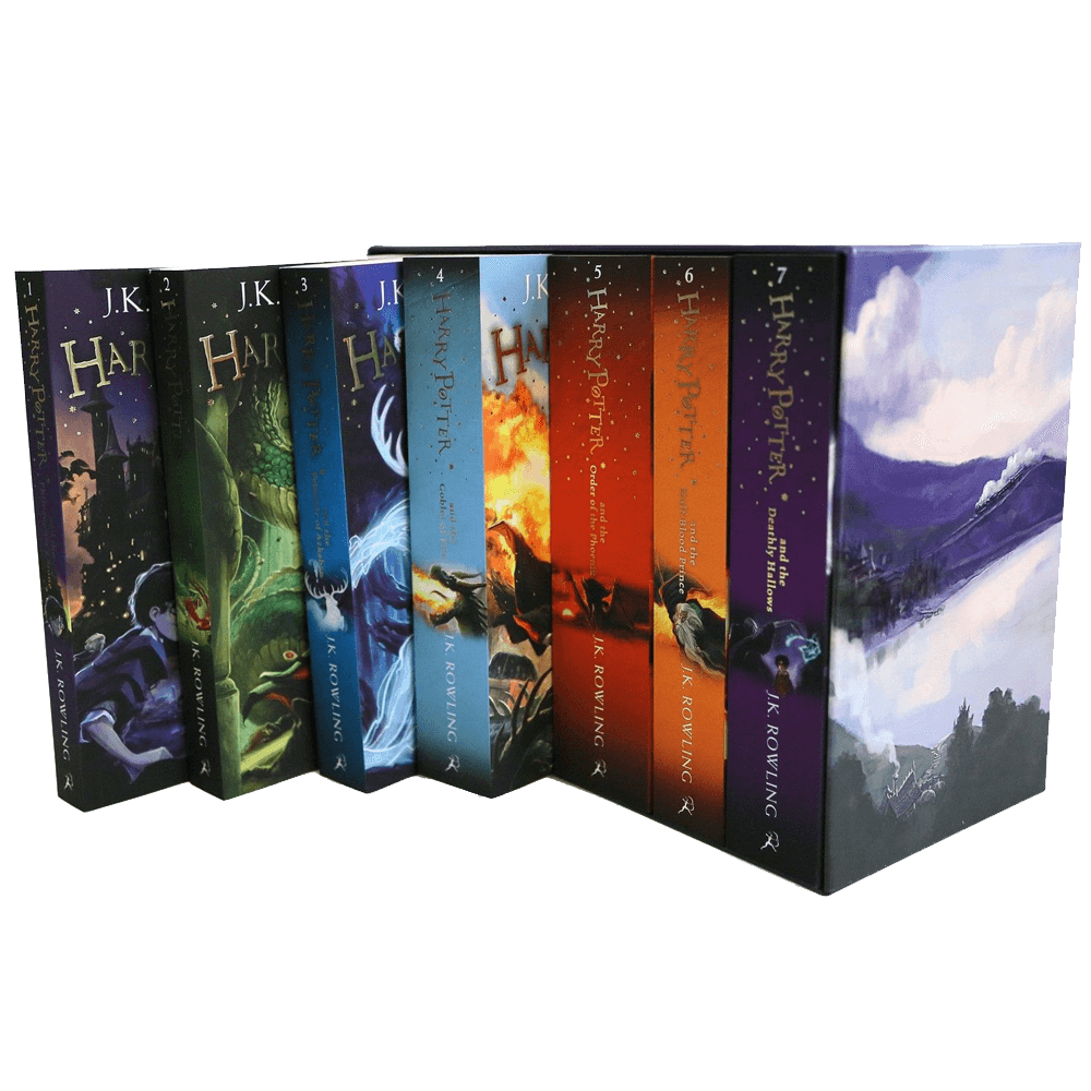 Harry Potter The Complete Collection 7 Books Set Collection J.K. Rowling 2