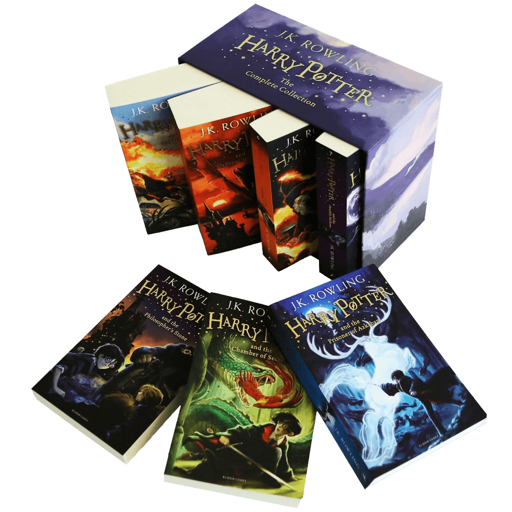 Harry Potter The Complete Collection 7 Books Set Collection J.K. Rowling 3