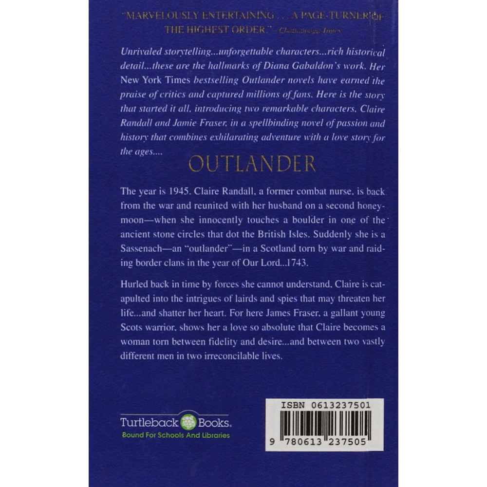 Outlander Book Series by Diana Gabaldon 4