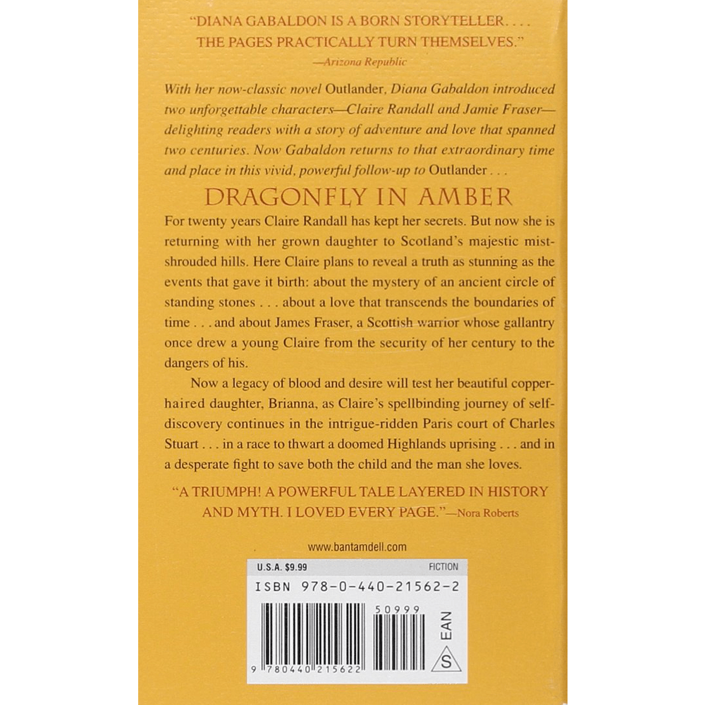 Outlander Book Series by Diana Gabaldon 6